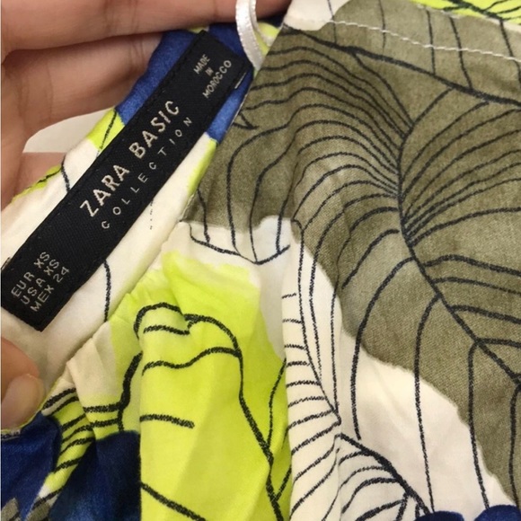 FLORAL BELTED DRESS - Picture 4 of 11